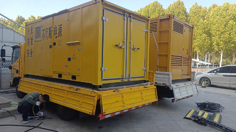 阆中柴油发电机组和UPS电源配合使用时的注意事项